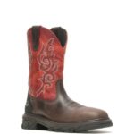 Men Rancher EPX CarbonMax Work Wellington VZRN149 Orange/Brown Wolverine - Image 2