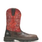 Men Rancher EPX CarbonMax Work Wellington VZRN149 Orange/Brown Wolverine