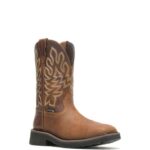 Men Rancher Waterproof Steel-Toe Wellington VZRN71 Conker Wolverine - Image 2