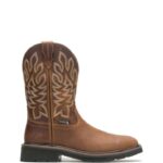Men Rancher Waterproof Steel-Toe Wellington VZRN71 Conker Wolverine