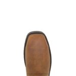 Men Rancher Waterproof Steel-Toe Wellington VZRN71 Conker Wolverine - Image 5