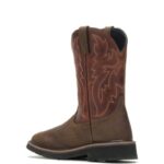 Men Rancher Waterproof Steel-Toe Wellington VZRN72 Rust/Brown Wolverine - Image 3