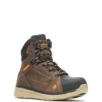 Men Rigger EPX CarbonMAX Safety Toe 6" Boot VZRN57 Summer Brown Wolverine - Image 2