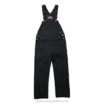 Men Sawmill Duck Bib Overall VZRN317 Black Wolverine