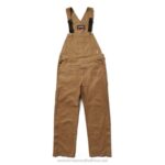 Men Sawmill Duck Bib Overall VZRN318 Whiskey Wolverine
