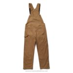 Men Sawmill Duck Bib Overall VZRN318 Whiskey Wolverine - Image 3