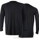 Men Seamless Baselayer Long Sleeve Top VZRN248 Black Wolverine