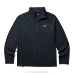 Men Sun-Stop Eco 1/2 Zip VZRN310 Black Wolverine
