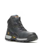 Men Tarmac Waterproof Reflective Composite-Toe 6" Work Boot VZRN142 Black Wolverine - Image 2