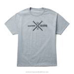 Men unCommon Construction Collection Short Sleeve Graphic Tee VZRN242 Grey Heather Wolverine
