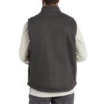 Men Upland Vest (Big & Tall) VZRN271 Black Wolverine - Image 3