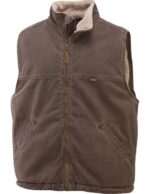 Men Upland Vest (Big & Tall) VZRN272 Bison Wolverine
