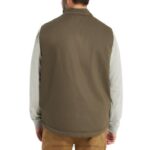 Men Upland Vest (Big & Tall) VZRN272 Bison Wolverine - Image 3