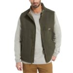 Men Upland Vest (Big & Tall) VZRN273 Olive Wolverine - Image 2