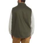 Men Upland Vest (Big & Tall) VZRN273 Olive Wolverine - Image 4