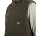 Men Upland Vest (Big & Tall) VZRN273 Olive Wolverine - Image 5