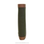 Unisex Canvas & Leather Trifold Wallet VZRN280 Brown/Olive Wolverine - Image 5