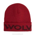 Unisex Logo Watch Cap VZRN277 Burgandy Wolverine