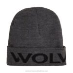 Unisex Logo Watch Cap VZRN278 Charcoal Grey Wolverine