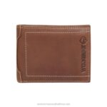 Unisex Raider Bifold Wallet With Wing VZRN249 Brown Wolverine
