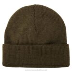 Unisex Wool Watch Cap VZRN241 Dark Olive Wolverine - Image 2