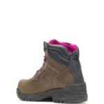 Women Merlin Waterproof Composite-Toe 6" Work Boot VZRN58 Brown Wolverine - Image 3