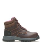 Women Piper Waterproof Composite-Toe 6" Work Boot VZRN102 Brown Wolverine